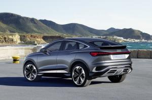 Audi Q4 Sportback e-tron Concept 2020 года 